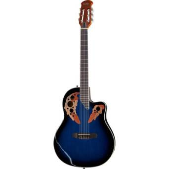 Gitara e-akustyczna Harley Benton HBO-850 Classic Blue