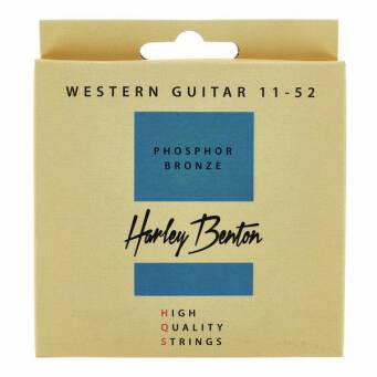 Struny do gitary akustycznej Harley Benton HQS WE 11-52 PB