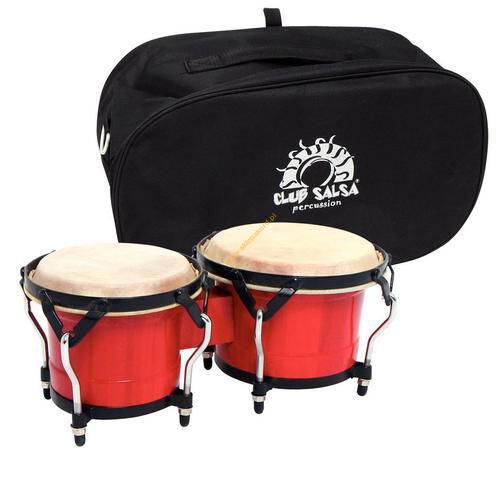 Bongo 6,5 & 7,5'' kolor bordo Club Salsa