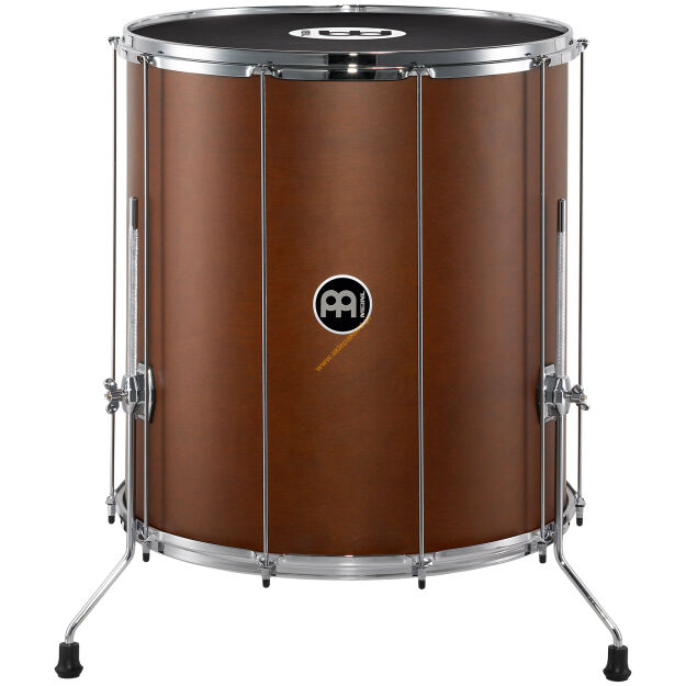 Surdo Drewniane Tradycyjne 22” x 24” z nóżkami MEINL SU22-L-AB-M Brąz afrykański