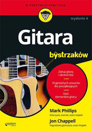 Książka Gitara dla bystrzaków wydanie IV