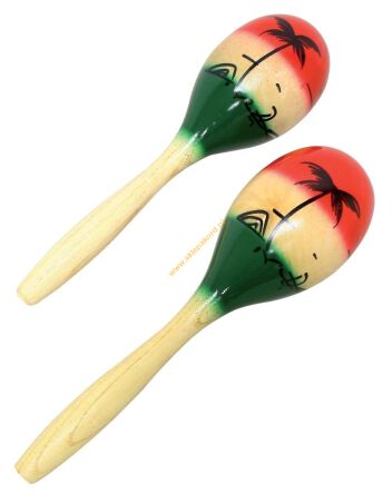 MARACAS drewniany 19 cm CLUB SALSA