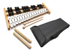 DZWONKI Chromatyczne CYMBAŁKI + POKROWIEC CZARNY + KLAWES