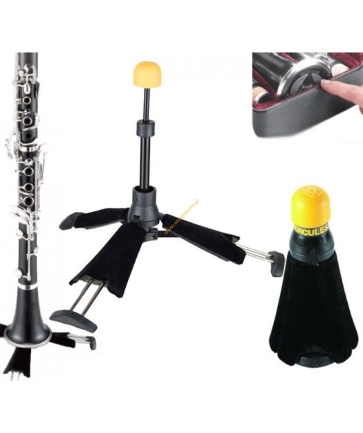 Statyw do klarnetu chowany do czary DS 440 B HERCULES