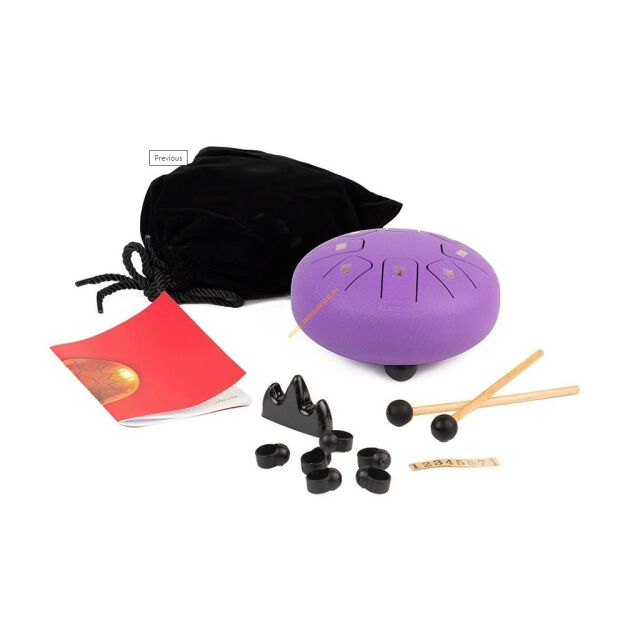 Tank drum tongue HTD0608 PU 6'' Hayman fioletowy