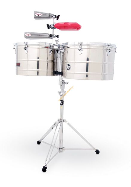 Timbales Prestige ze stali nierdzewnej LP1415-S Latin Percussion