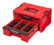 Skrzynka Qbrick System PRO Drawer 2 Toolbox 2.0 Expert RED Ultra HD szuflady - 5