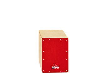 Cajon Dla Dzieci 13" NINO 950R Czerwony/Naturalny