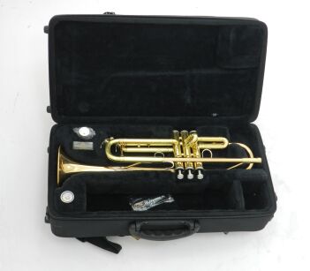 Trąbka Yamaha YTR-4335G Futerał + Ustnik Po Przeglądzie DR25-122