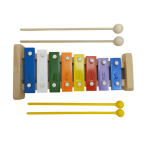 CYMBAŁKI DZWONKI SZKOLNE DIATONICZNE 8 - tonowe + Pokrowiec - 4