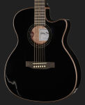 Gitara e-akustyczna Harley Benton EAX-500TL Black - 10