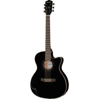 Gitara e-akustyczna Harley Benton EAX-500TL Black