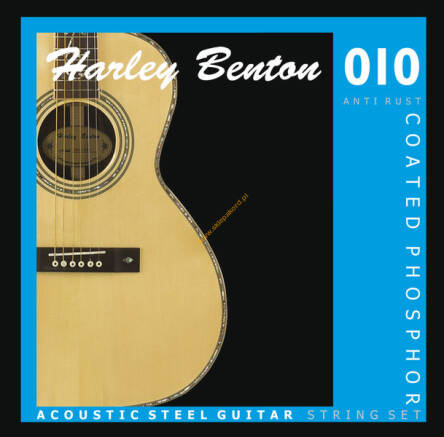 Struny Gitara Akustyczna Harley Benton Anti Rust 010–047 Phosphor Bronze