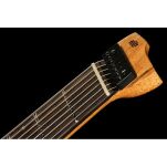 Gitara elektryczna headless 7-strunowa wieloskalowa Hils HZ7 Satin Galaxy Black - 5