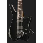Gitara elektryczna headless 7-strunowa wieloskalowa Hils HZ7 Satin Galaxy Black - 15