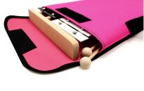 Dzwonki chromatyczne 27-tonowe AKORD + 4 pałki + pok różowy - 6