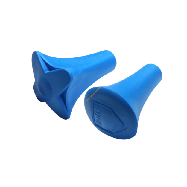 Para główek do pałki mażoretkowej BELTI GP1 niebieskie