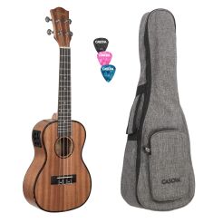 Ukulele koncertowe CASCHA HH2035E elektro zestaw