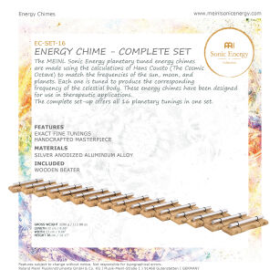 Energy chimes MEINL Sonic Energy 16 Complete Set