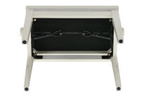 Ława do pianina Deluxe White Birch Siedzisko czarne GEWA - 6