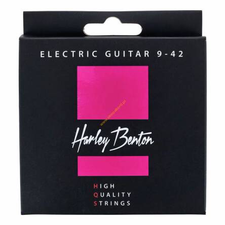 Struny do gitary elektrycznej Harley Benton HQS EL 9-42