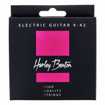 Struny do gitary elektrycznej Harley Benton HQS EL 9-42