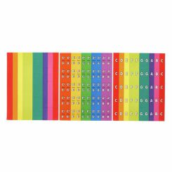 Bum Bum Rurki Naklejki w kolorach rurek