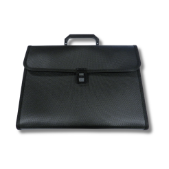 Teczka z rączką czarna