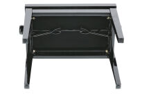 Ława do pianina Deluxe Vinyl Czarny wysoki połysk Siedzisko czarne GEWA - 6