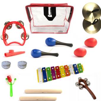 Zestaw Instrumentów Perkusyjnych dla dzieci 13 elementów P08(13)