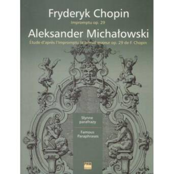 Książka - Impromptu op 29 Chopin na fortepian