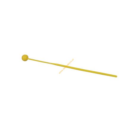 Palka perkusyjna Mallets twardy plastik, żółte KL-02