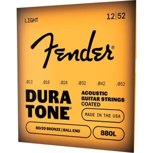 Struny do gitary akustycznej Fender 880L Dura-Tone 12-52