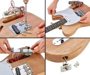 Gitara elektryczna DIY Harley Benton Electric Guitar Kit T-Style - 13