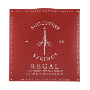 Struny AUGUSTINE Gitara Klasyczna REGAL medium RED