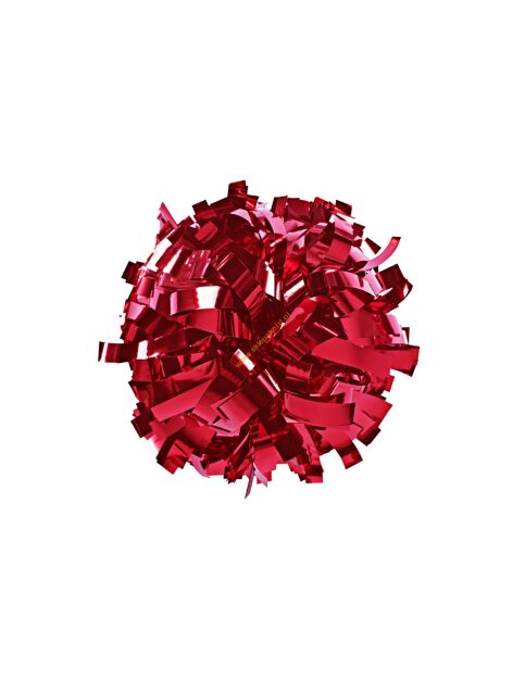 Pompon Metallic RED czerwony 35 cm (6