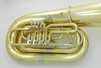 Tuba Bb Cerveny Kaiser 6/4 Remont Kapitalny + Lakier DR25-093 - 4