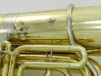 Tuba Bb Cerveny Kaiser 6/4 Remont Kapitalny + Lakier DR25-093 - 5