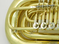 Tuba Bb Cerveny Kaiser 6/4 Remont Kapitalny + Lakier DR25-093 - 7