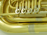 Tuba Bb Cerveny Kaiser 6/4 Remont Kapitalny + Lakier DR25-093 - 8