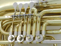 Tuba Bb Cerveny Kaiser 6/4 Remont Kapitalny + Lakier DR25-093 - 10