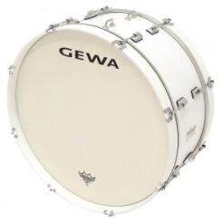 Bęben marszowy 24" x 10" Gewa biały
