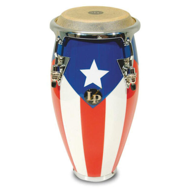Conga Mini Tunable 11'' Puerto Rican Flag LATIN PERCUSSION