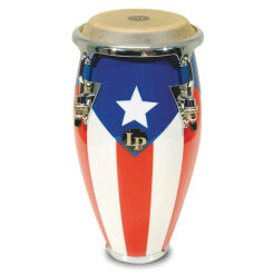 Conga Mini Tunable 11'' Puerto Rican Flag LATIN PERCUSSION