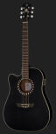 Gitara e-akustyczna Harley Benton HB Custom Line CLD-10SCE-LH BK - 3