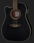 Gitara e-akustyczna Harley Benton HB Custom Line CLD-10SCE-LH BK - 12