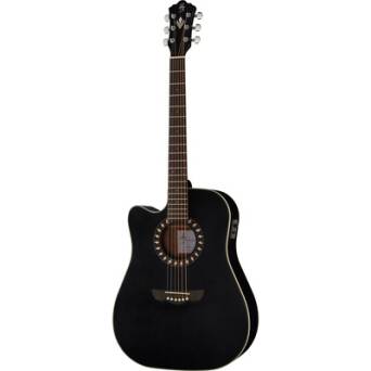 Gitara e-akustyczna Harley Benton HB Custom Line CLD-10SCE-LH BK