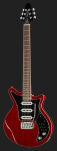 Harley Benton BM-75 Trans Red Deluxe Series - 3