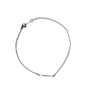 Bransoletka Twirling Baton srebrna