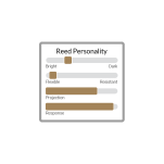 Stroik syntetyczny do saksofonu tenorowego LEGERE American Cut 2 1/2 - 2